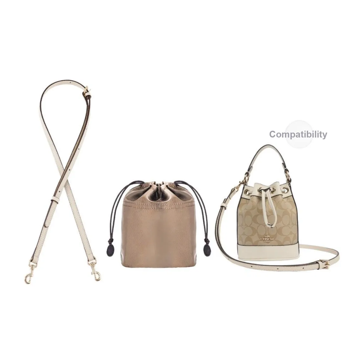 Lan Bao Fan Nylon Adjustable Strap Crossbody Style Women's Multicolor