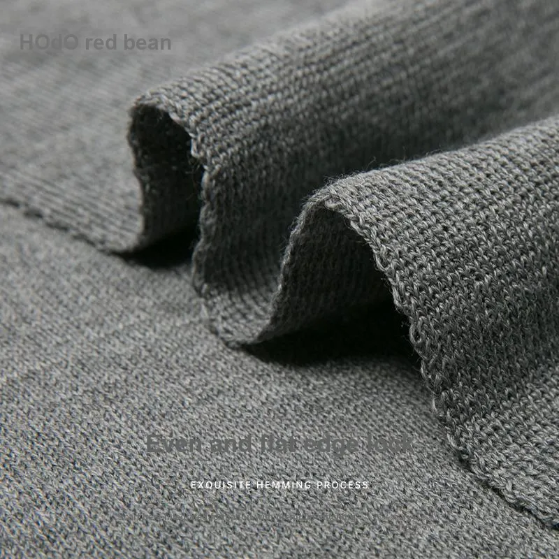 Red Bean Wool Knit Scarves Women's-14