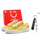 White Yellow (Comes with Keychain)
