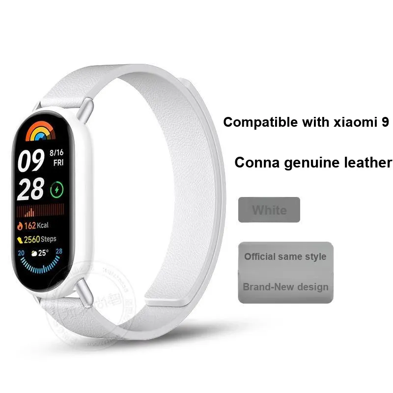 Watchbond Compatible With Xiaomi Smart Band 9/8 Xiaomi Compatibility Watch Band Exclusive Konapi Material-1