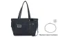 Black Tote+Titanium Steel Necklace