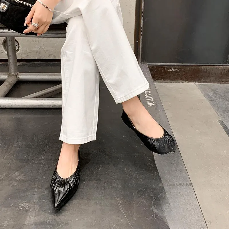 Mo Lin Casual Single Shoes 2CM Women's-2