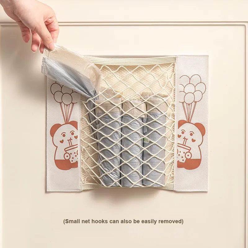 Xiaomi Mom Kitchen Trash Bag Storage Hook and Loop Mesh Bag, Storage Bag-5