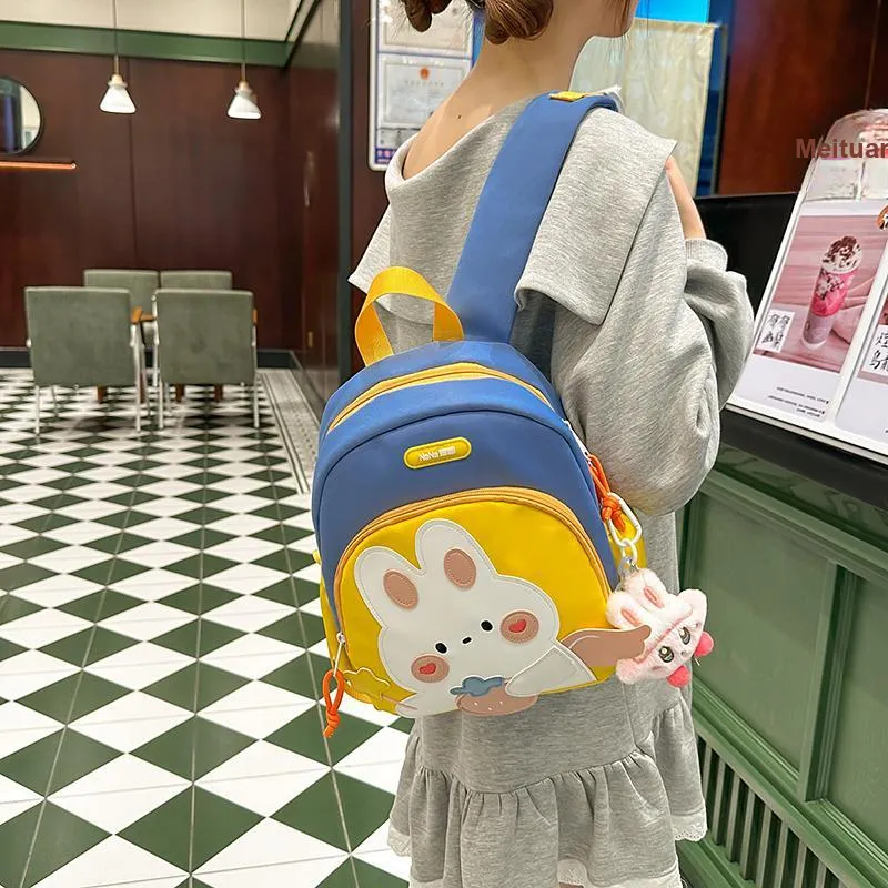 Debecca Nylon Backpack Small Size Kids' Multicolor-2