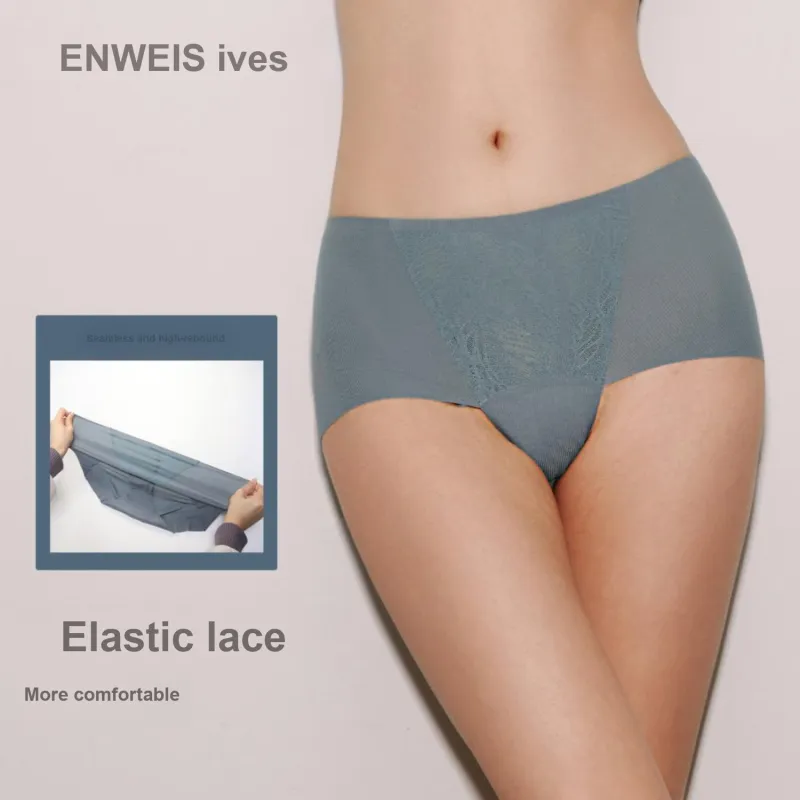 ENWEIS Underpants Blue Bellflower Women's 1 Pack-1