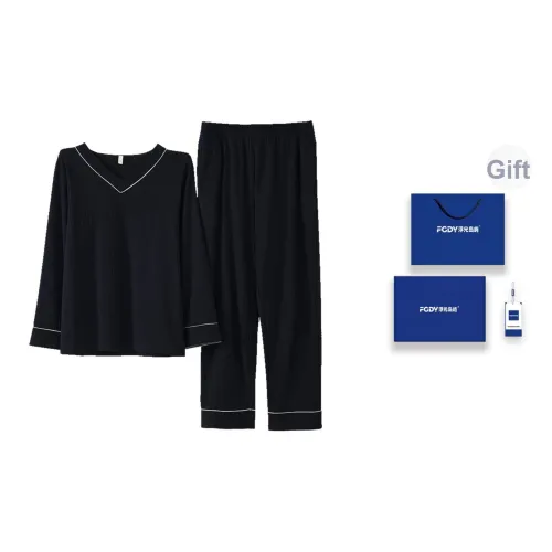 Floating Light Islands Пижама Набор Женские Gift Box Set Черный