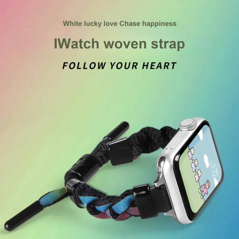 MSSM Watch Band Apple Compatibility Nylon Material-23