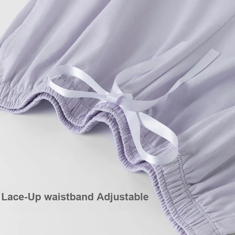 Shuya Pajama Set Women's Light Purple-4
