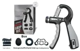 Gray Hand Grippers+Finger Force Box