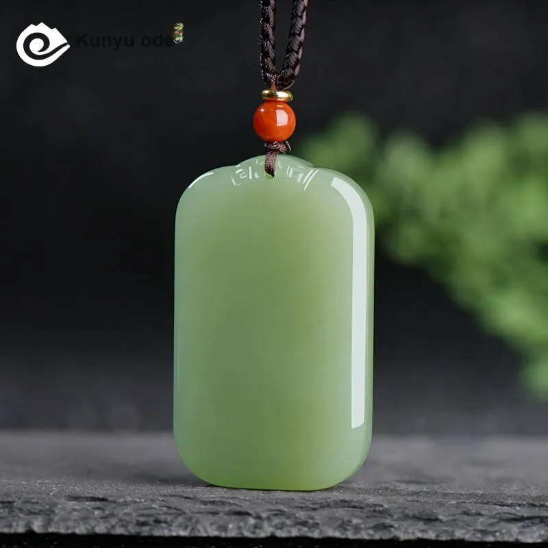 KUNYUYAO Pendants White Jade/Pale Greenish White Jade Unisex-8
