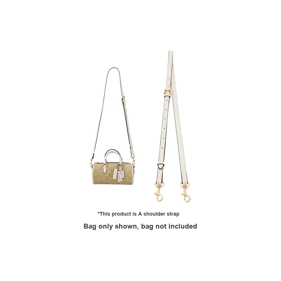 Lan Bao Fan Imported Microfiber Crossbody Back Clip on Accessory Women's Ecru