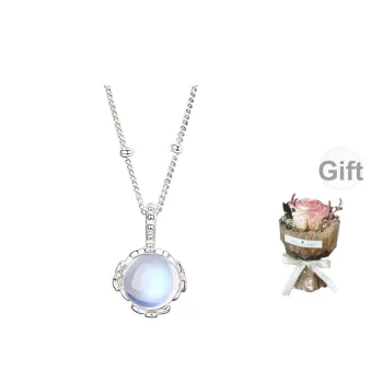 CHOW TAI KING S925 Silver Necklaces Women's