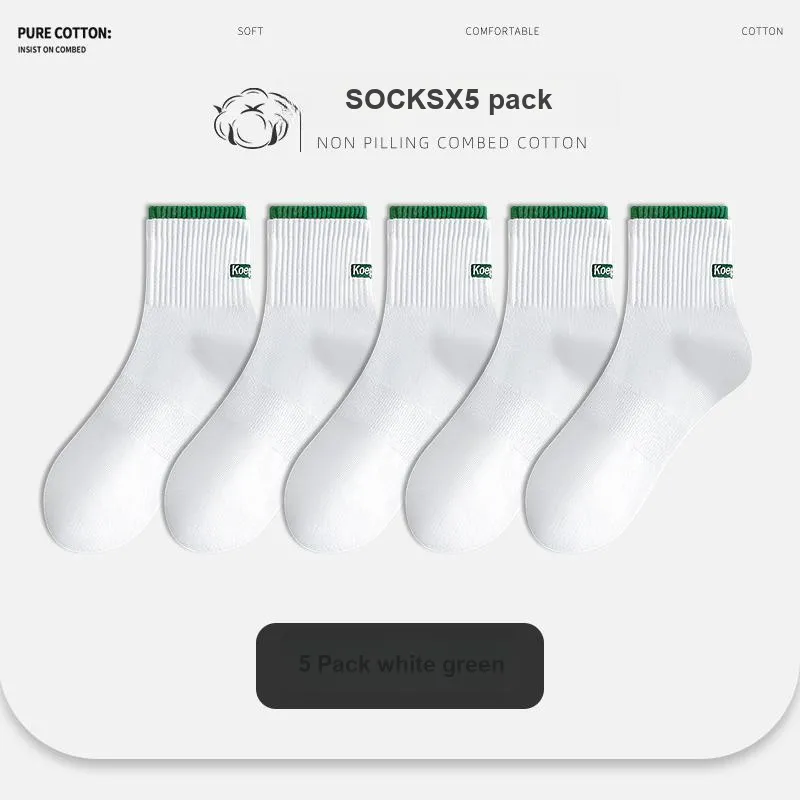 ROBINHOOD Mid Calf Socks Men's 5 Pack-16