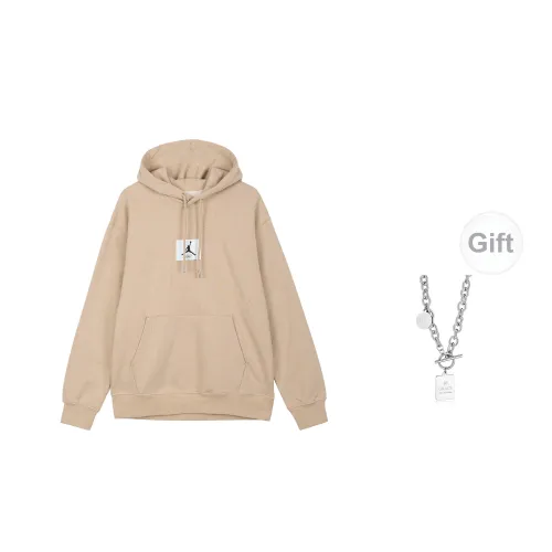 Jordan Sweatshirts Unisex Khaki + Gift Necklace