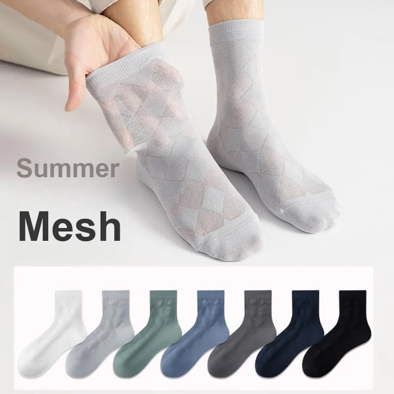 MIIOW Mid Calf Socks Men's Combo Set-1
