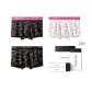 3 Pack[Pink Black+Pink White+Black Gold]
