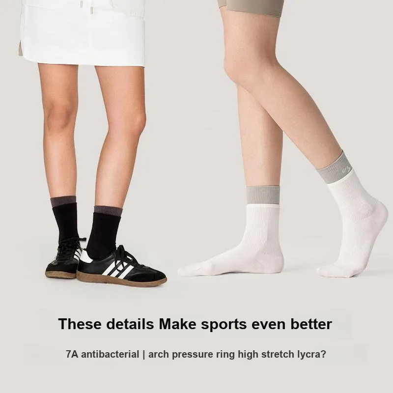 Ubras Mid Calf Socks Women's 2 Pack-10