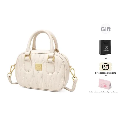 AOKANG Сумка для боулинга из коровьей кожи сумка сумка через плечо сумка через плечо подмышная сумка для повседневного использования обычная женская