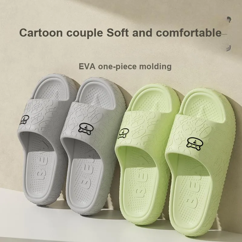 Lighthearted Slippers / Home Slippers-3
