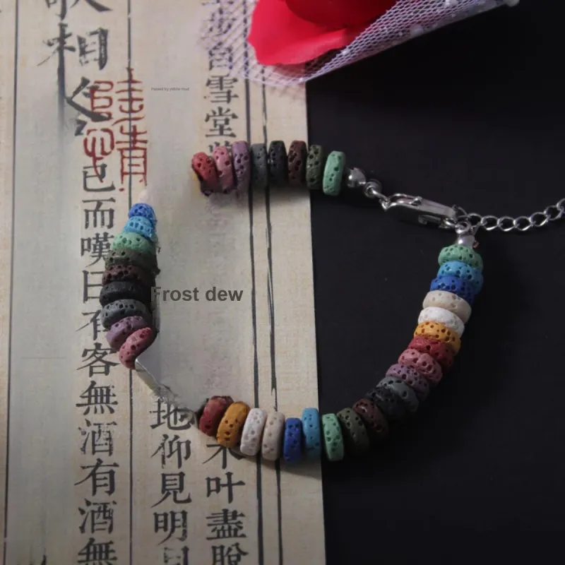 MEOBURLIY Volcanic Stone Bracelets Unisex-5
