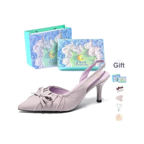 Feo Dvke Узкий каблук Высокие каблуки 6 см Женские Подарочный набор в коробке