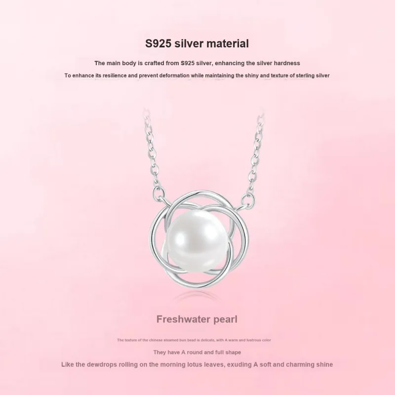 LAOMIAO Pearl Necklaces Women's-7
