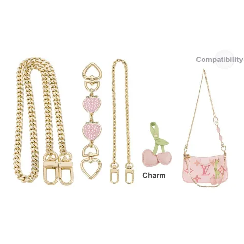 Lan Bao Fan Металл Сумка Ремень Аксессуары для сумок Женские Золотой Тон