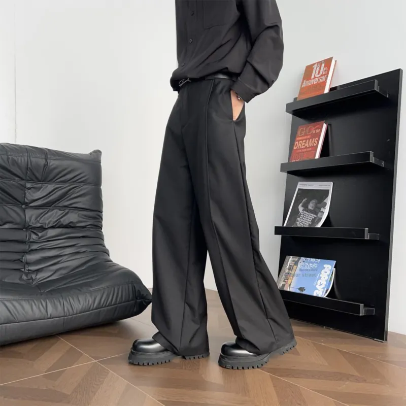 IGOI Casual Pants Unisex Black-4