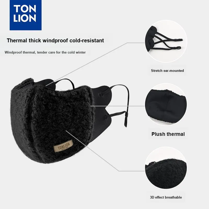 Tonlion Polyester Face Masks Unisex-10