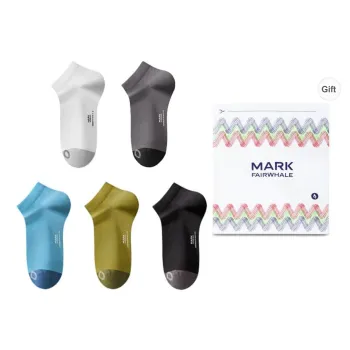 FAIRWHALE Ankle Socks Unisex Box 5 Pack