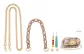 [Clothing Sets]Gold Crossbody Chain 90cm+Decorative Chain+Modified Accessories