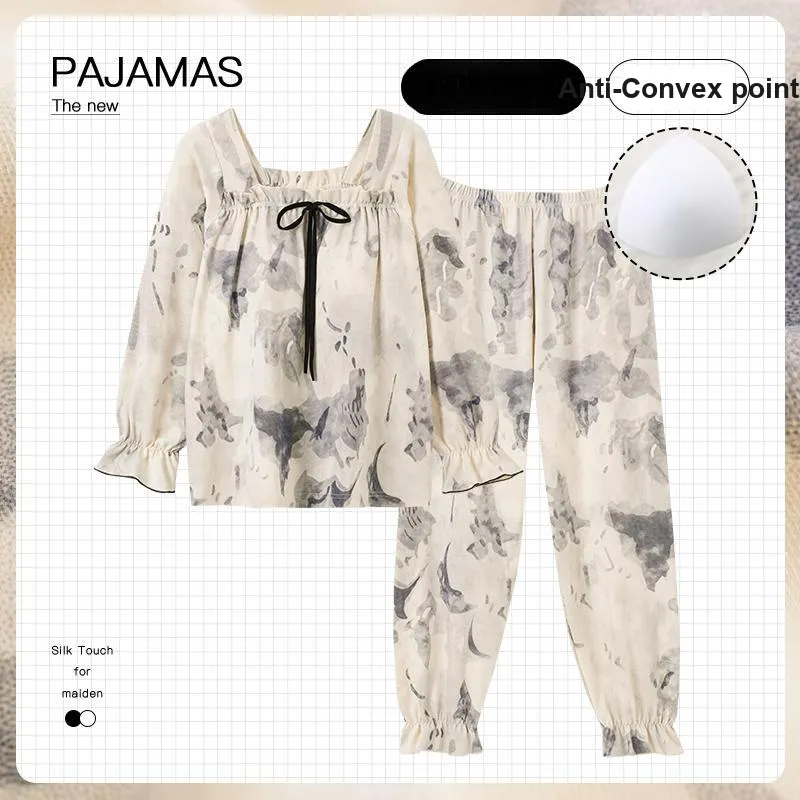 OUSHIBO Pajama Set Women's Image Color-1