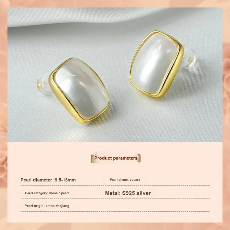 PEARL QUEEN Pearl Stud Earrings Women's-2