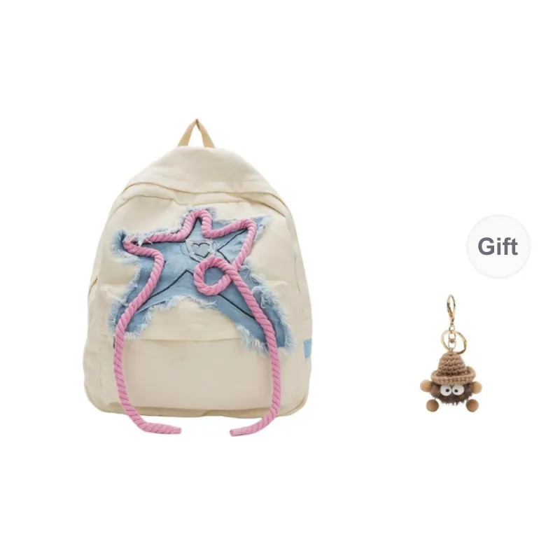 Yalu Canvas Backpack Unisex Multicolor-0