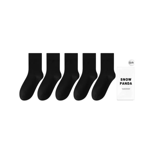 XXLLG Mid Calf Socks Men's Shopping Bag 5 Pack