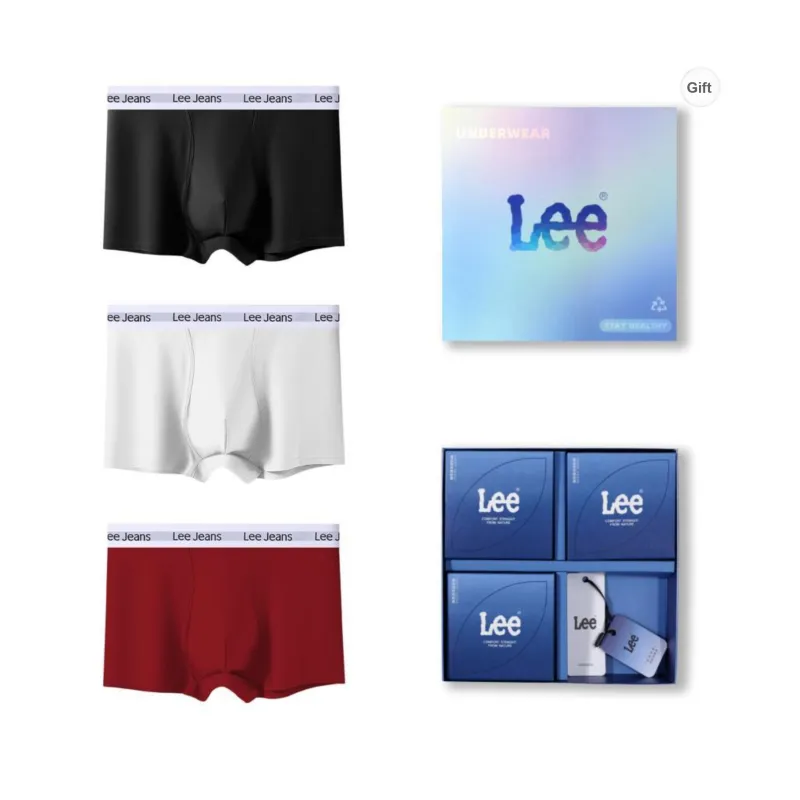 Lee Underpants Men's 3 Pack Gift Box Set-20