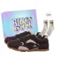 Caramel+Exclusive Shoe Box+Gift Socks