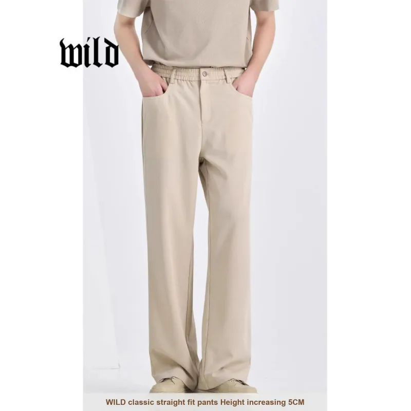 WILD LEADER Casual Pants Men-3