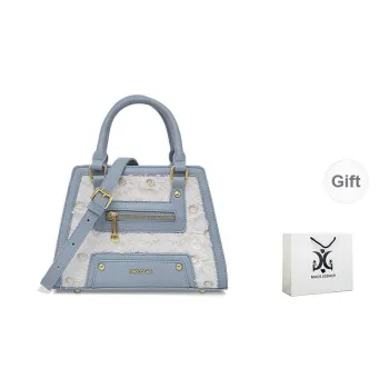 MACK JODAER Synthetic Leather Shoulder Bag, Crossbody Bag, Handbag Women's Blue