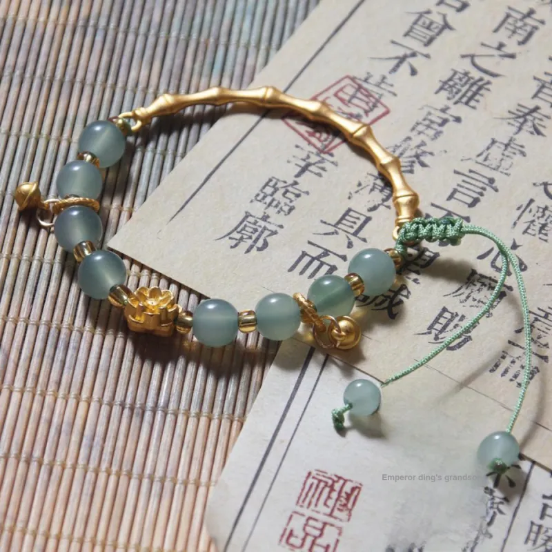 MEOBURLIY Colored Glaze Bracelets Women's-6
