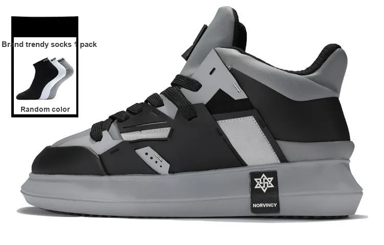 NORVINCY Stylish Skateboarding Shoes Unisex-8