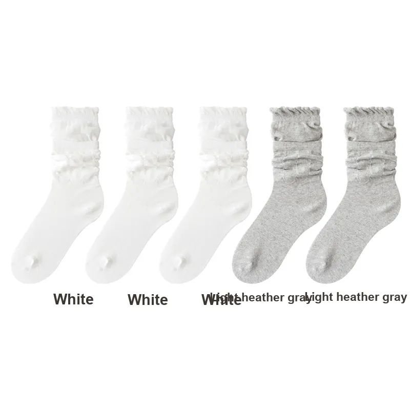 H YXIANG Mid Calf Socks Women's Combo Set-35