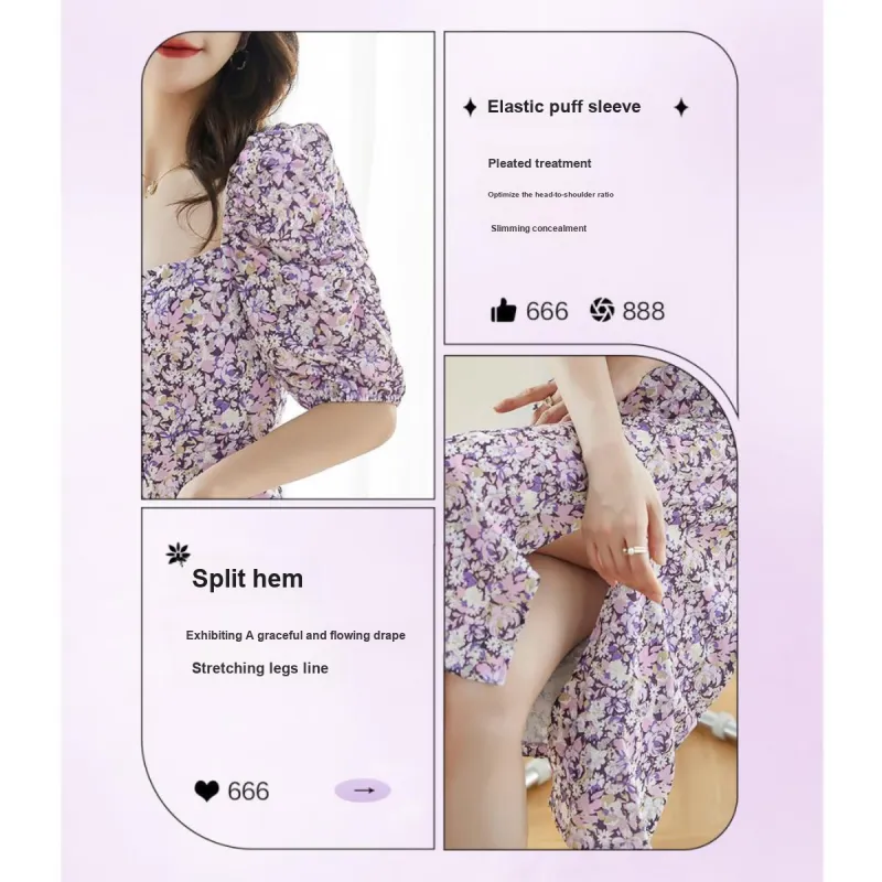 Like The Age Of Water Short Sleeved Dress Regular Women's Multicolor-4