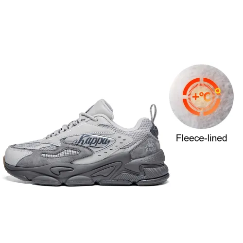 Kappa Running Shoes Unisex Low-Top Gray