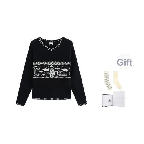 Charlie Luciano Черная коробка + носки унисекс свитера