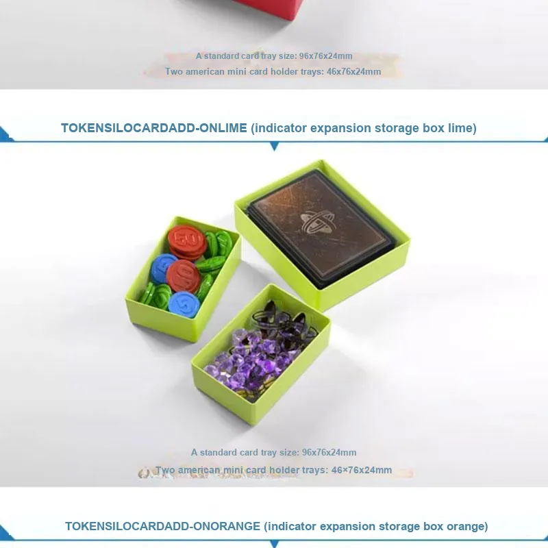 ASMODEE Indicator TOKEN Storage Box Brand Box Board Games-2