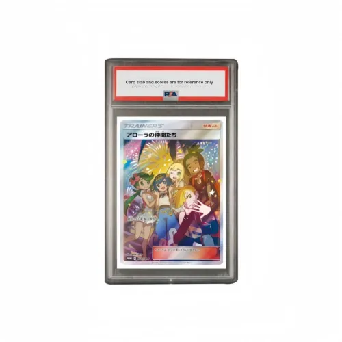 POKEMON SM PROMO Special Gift Card, Arola's Buddy SM P 401 PSA Japan Version Graded Cards 1 Pc