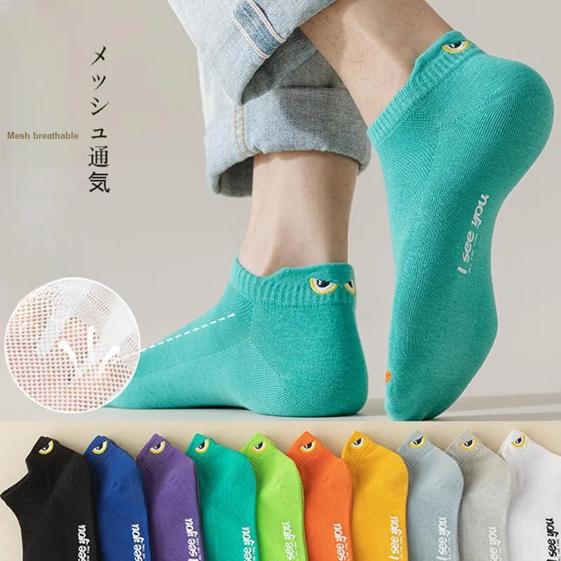 The Temptation Of The Muse No Show Socks Men's 10 Pack-10