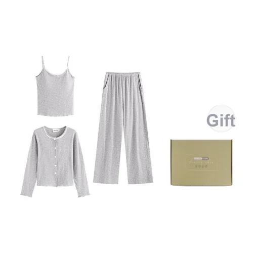 Wabi Town Pajama Подарочная коробка Женские Темно-серый
