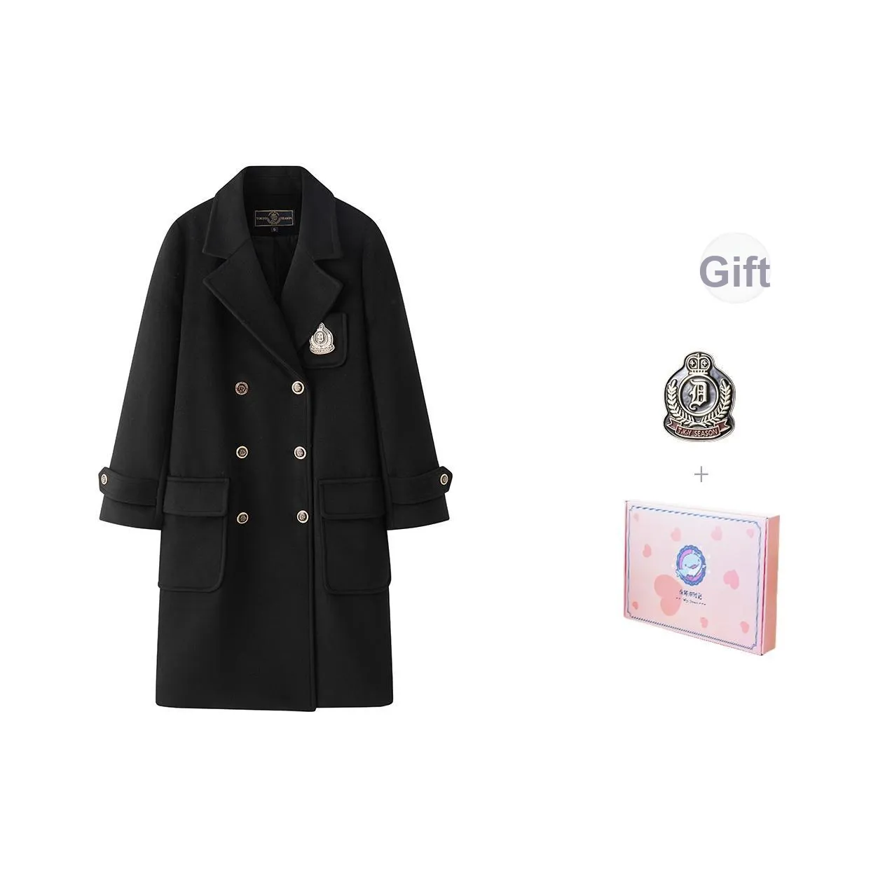 Tokyo Season Куртка Женская Черная